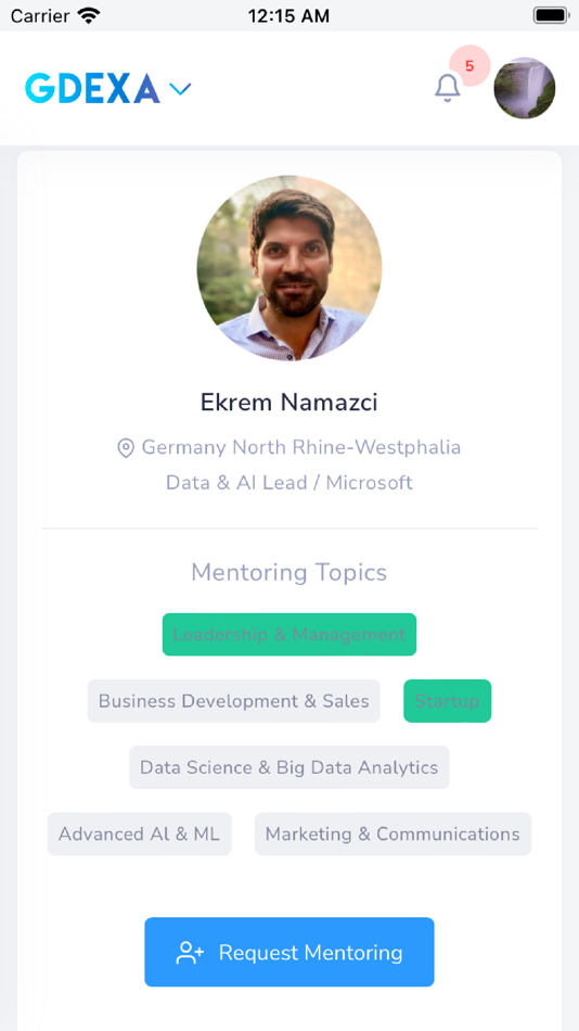 #6. Gdexa Mentoring (iOS) 由: GDEXA Digital Labs GmbH