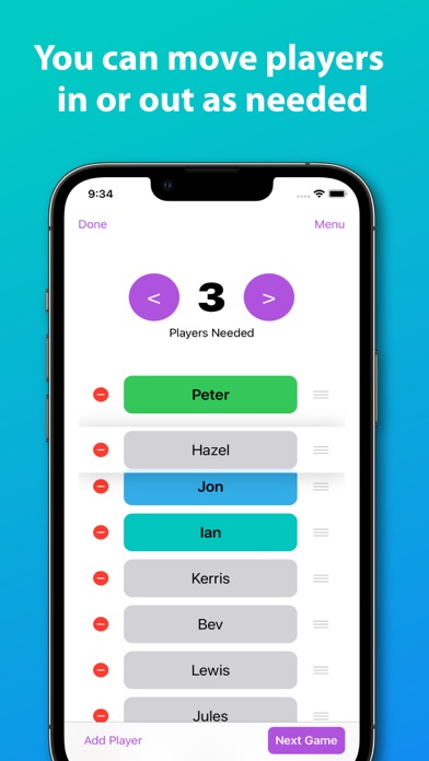 Screenshot 4 of PlayRight: Picking Players App
