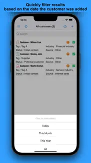 customer management online iphone screenshot 3