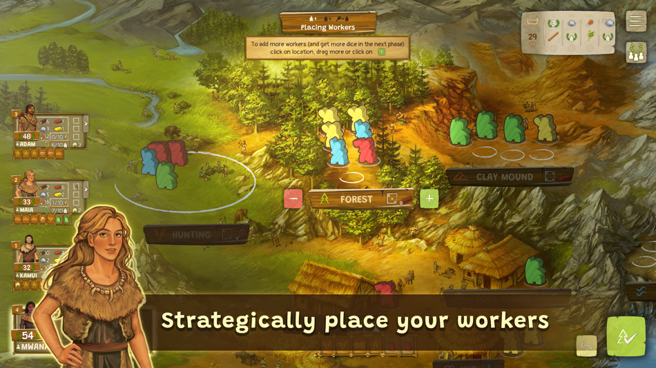 #1. Stone Age: Digital Edition (iOS) Podle: Acram Digital
