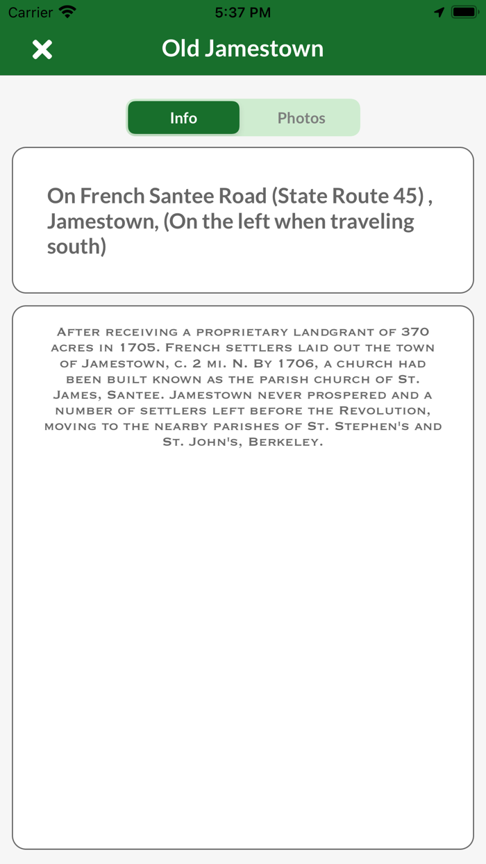 South Carolina Traveler