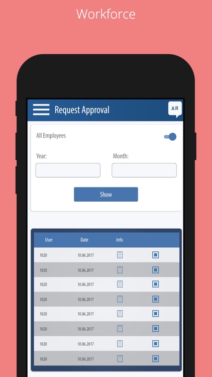 WorkForce-AttendanceManagement screenshot-3