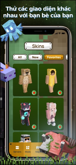 Morph Skin Mods for Minecraft