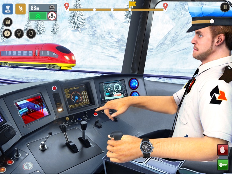 Juegos de tren: simulador de t screenshot 4