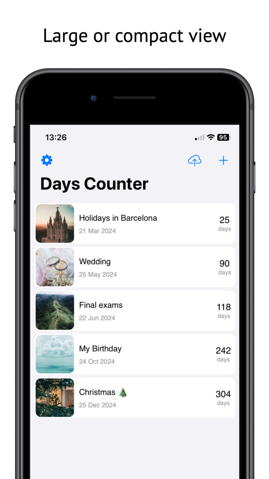 #7. Days Counter: Event Countdown (iOS) 由: Arkadiusz Chmura