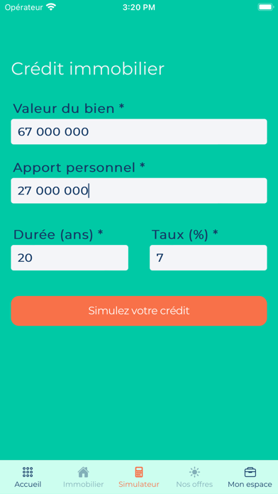 Alpha Digicrédit Screenshot