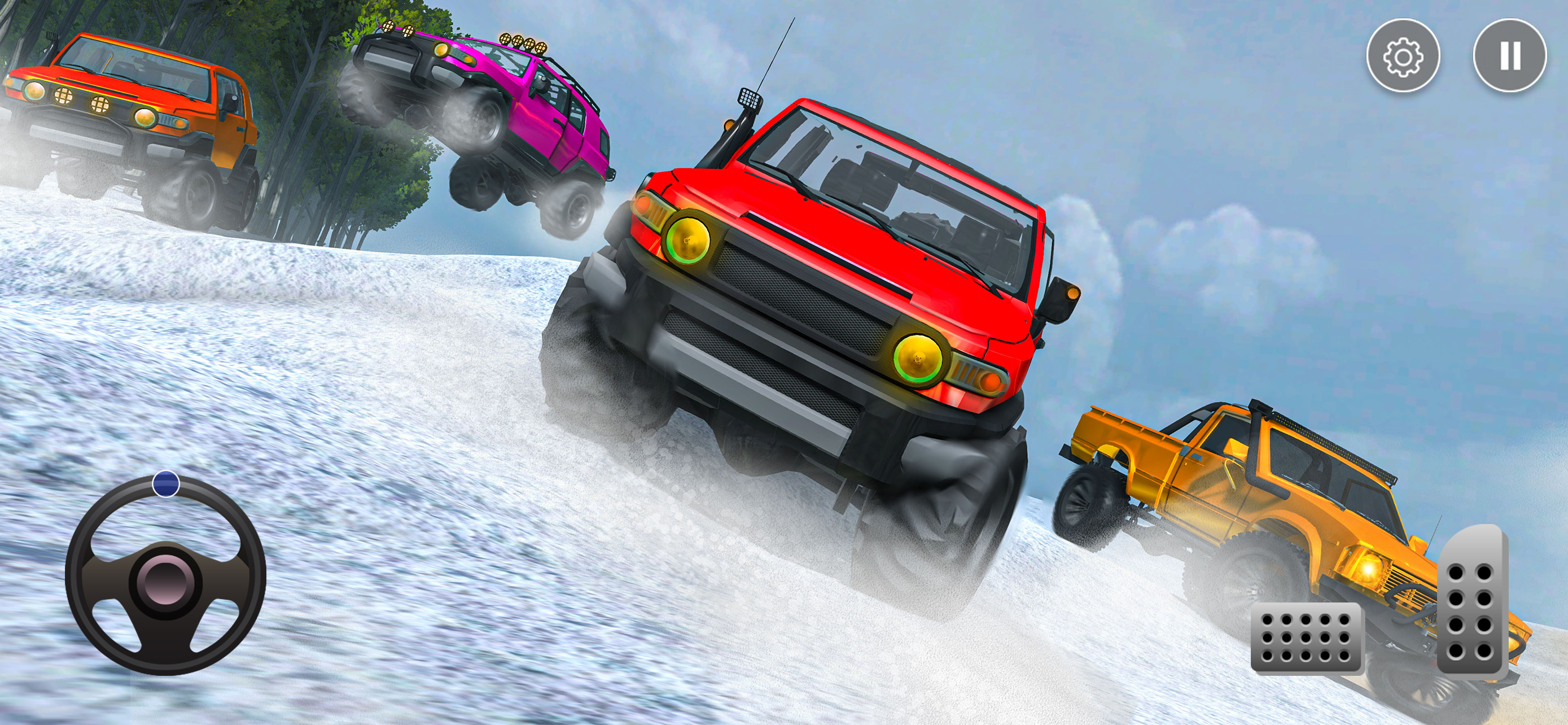 Offroad Pickup Truck Driving