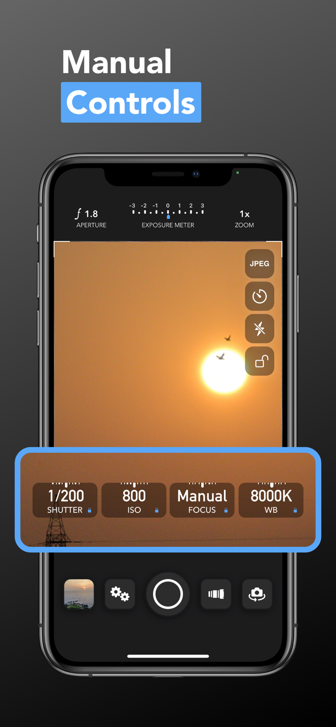 ProCamera - Capture RAW photos