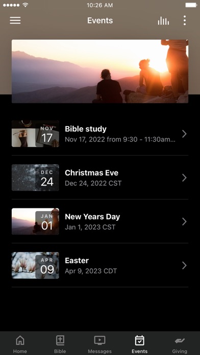 Cedar Lake Church Screenshot