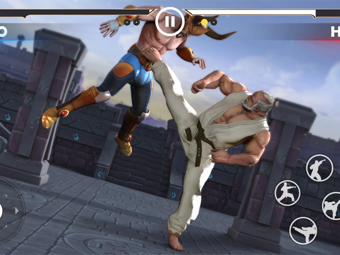 Karate Kung fu Fighting Attack