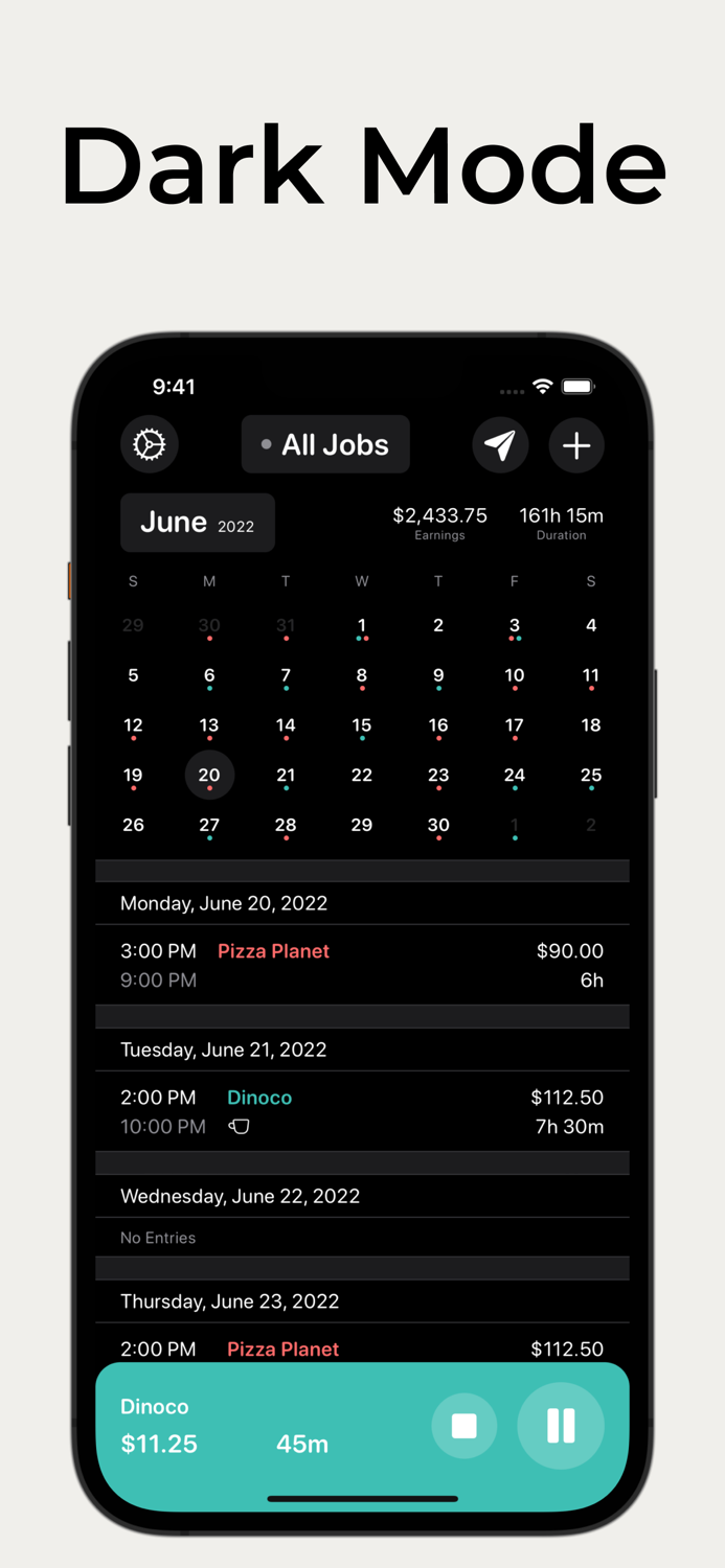 Clock In Time - Hours Tracker