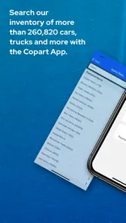 copart - online auto auctions iphone screenshot 1