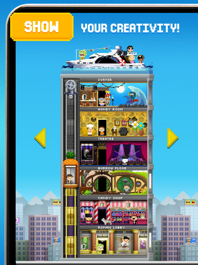 ‎Tiny Tower: Tap Idle Evolution Screenshot