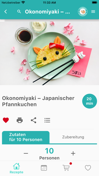 Kita-Lieblingsrezepte Screenshot