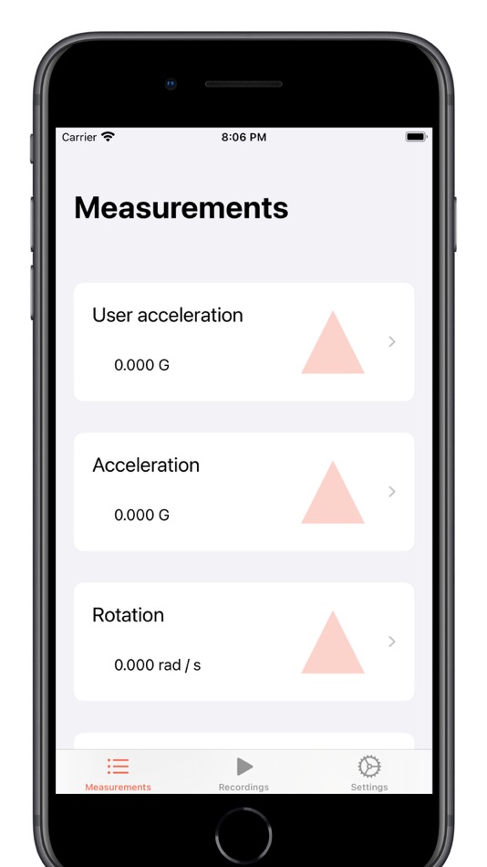 #1. Acc.elerometer (iOS) 由: Pantiukhin Andrei