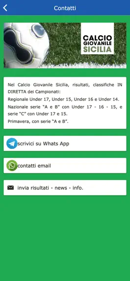 Game screenshot Calcio Giovanile Sicilia apk