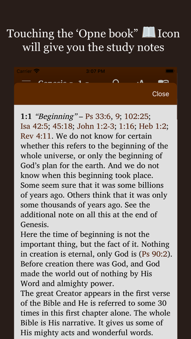 The Pastors Study Bible Screenshot
