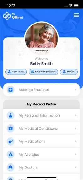 Game screenshot MyQRMed hack
