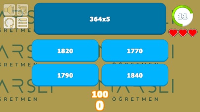 Zihinsel Dört işlem Screenshot