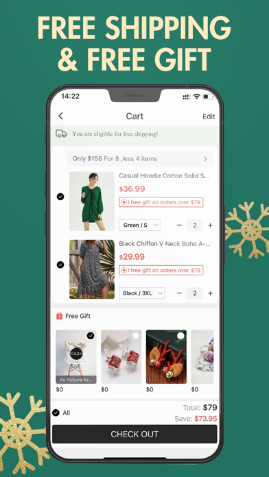 COZY-Fashion shopping Screenshot
