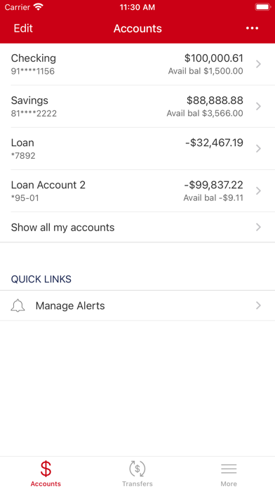 Capital Area REALTORS® FCU Screenshot