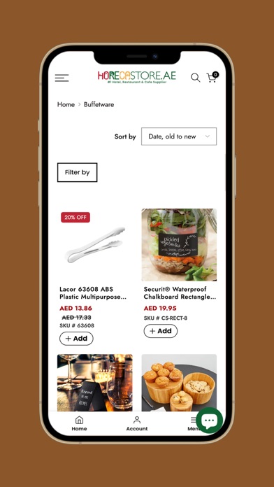 Horecastore Screenshot