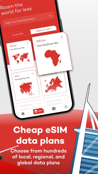 Travel Roam: eSIM Data Plans Screenshot