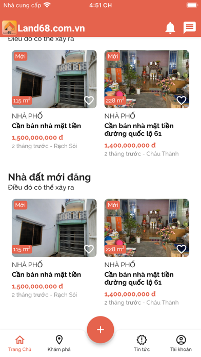 Land68.com.vn Screenshot