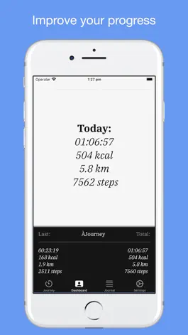 Game screenshot AJourney Privacy First Fitness apk