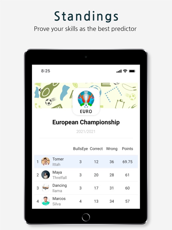 Screenshot #6 pour Tiko: Soccer Predictor