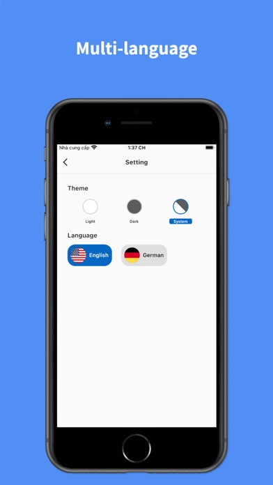German - English : Translator Screenshot
