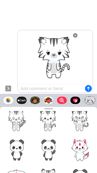 Cajun Koi Stickers Screenshot