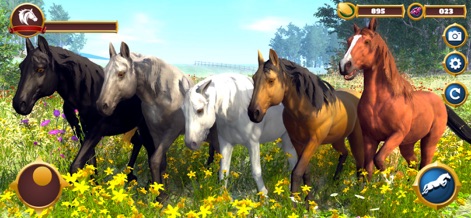 Virtual Horse Family Simulator - virtual-horse-family-simulator-herd