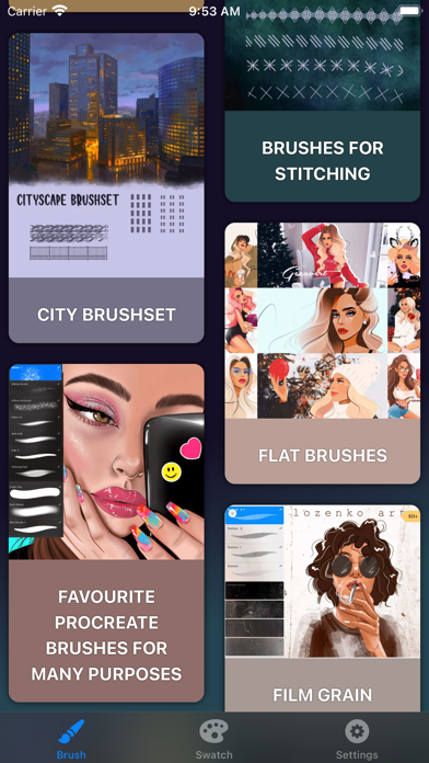 Swatches & Brush for Procreate Screenshot