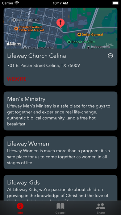 Gospel Tract Screenshot