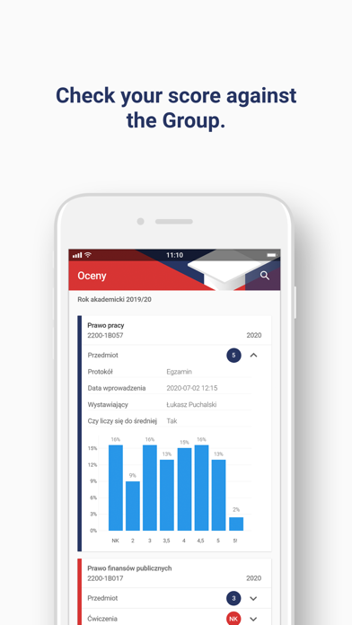 Mobilny USOS WAT Screenshot
