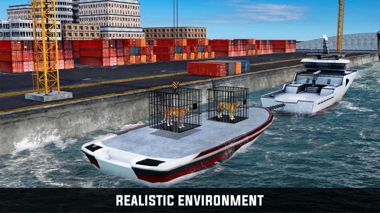 Cargo Ship Sea Port Transport screenshot-3