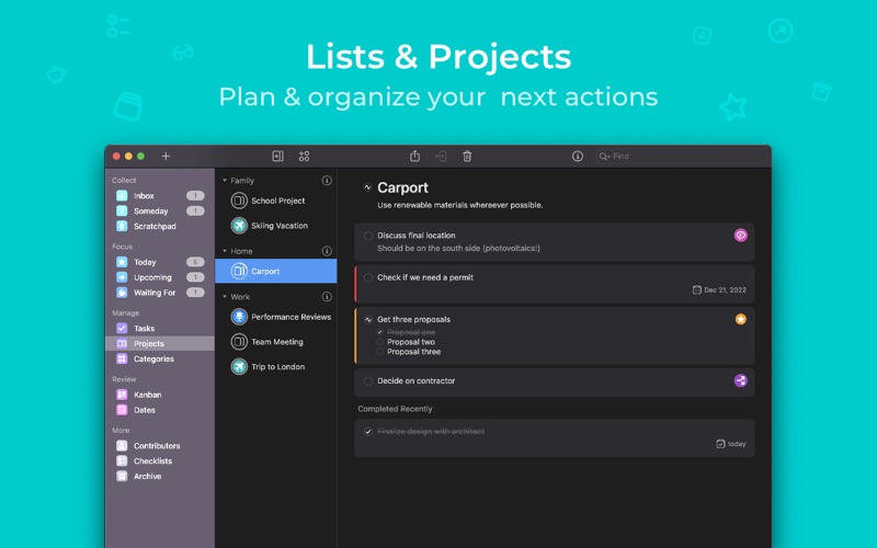 Screenshot #2 for Firetask | Task List & Planner