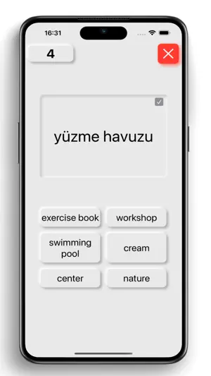 Word Game (English-Türkçe) screenshot 3