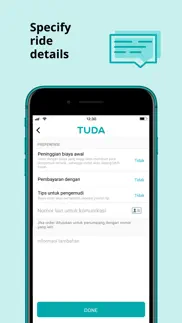 tuda — rides and delivery iphone screenshot 3