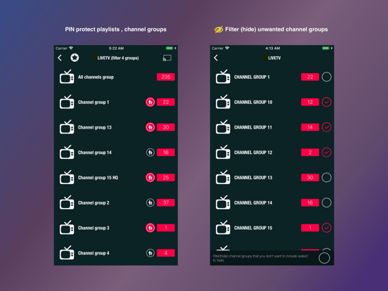 GSE SMART IPTV PRO iPad screenshot 6 - Entertainment app