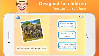 iRead: Reading games for kids Screenshot