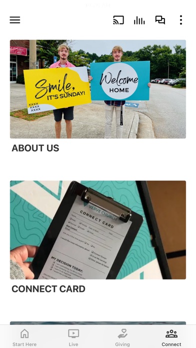 Verve Connect Screenshot