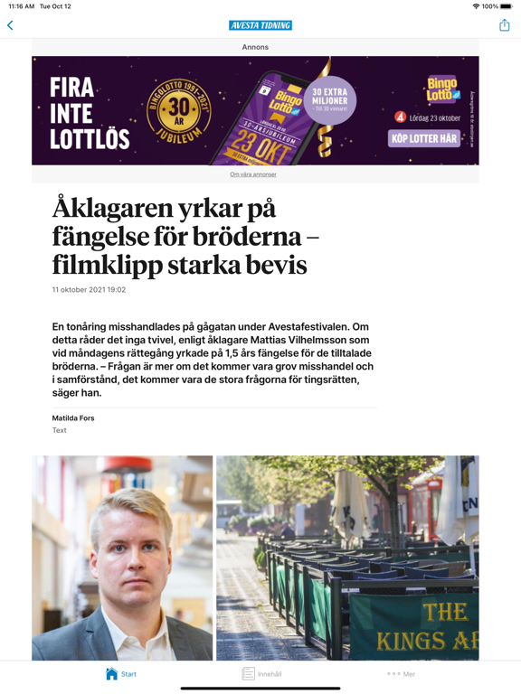 Screenshot #5 pour Avesta Tidning