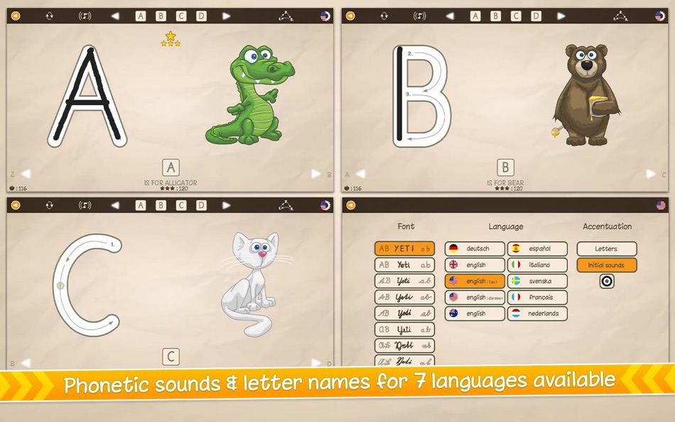 #2. Preschoolers ABC Playground (macOS) Podle: Jan Essig