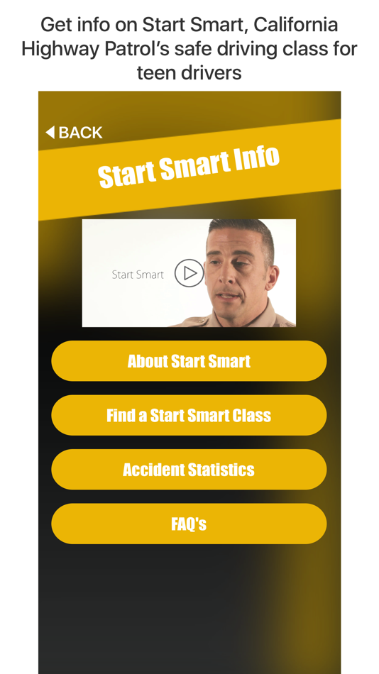 #3. CHP - Start Smart (iOS) Podle: California Highway Patrol