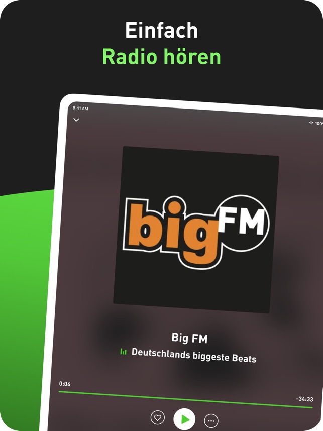 radio.de - Radio und Podcast im App Store