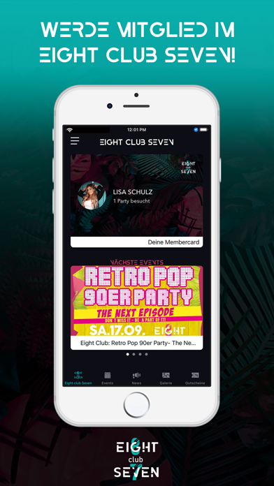 Eight Club Seven Screenshot