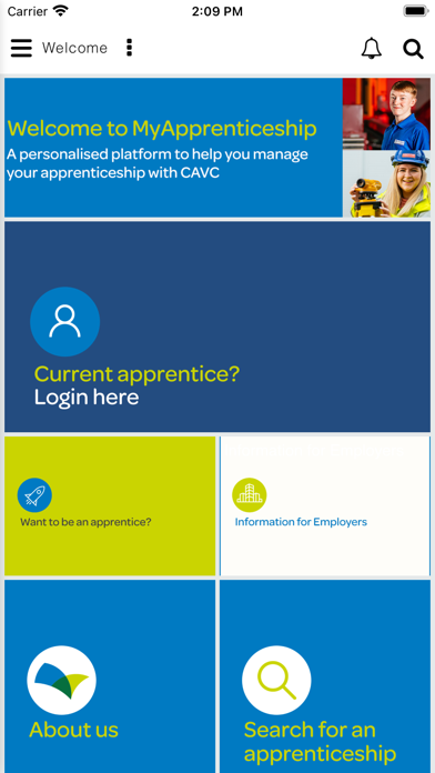 CAVCApprenticeship Screenshot