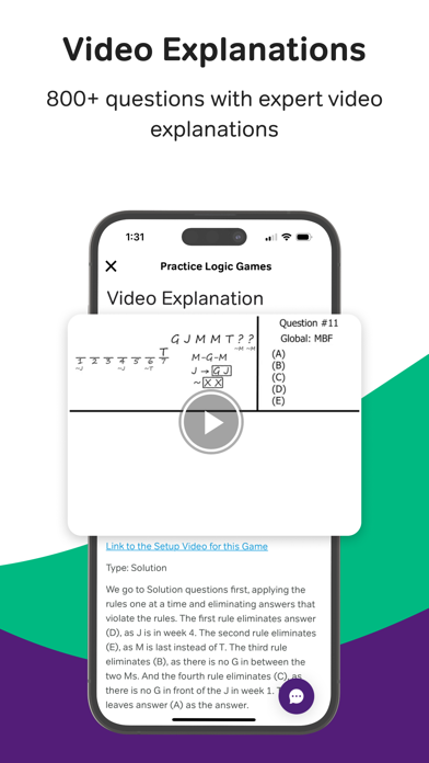 LSAT Prep & Practice - Magoosh Screenshot